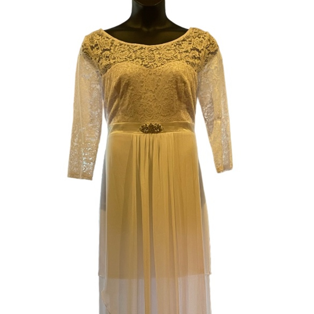 Ever Pretty Plus Size Simple Wedding Gown